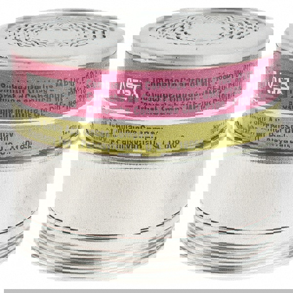 Pack of (6), Organic Vapor, Chlorine, Sulfur, Dioxide & Hydrogen Chloride, Hydrogen Sulfide, Ammonia, Methylamine, Formaldehyde, Hydrogen Fluoride & Particulate Protection PAPR Combination Multi-Gas/P100 Particulate Filter Cartridges